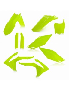 KIT PLÁSTICOS COMPLETO ACERBIS HONDA CR-F 450 2013-2016 AMARELO FLU